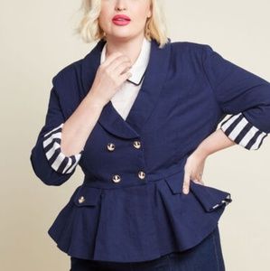 Collectif Lend Your Intelligence Blazer NWOT